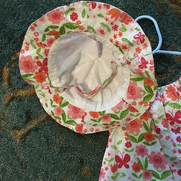 👶🏻💐Baby Girl Dress👗&👒Matching HAT!!!👶🏻 - Picture 5 of 5